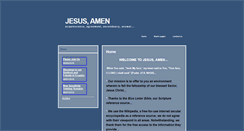 Desktop Screenshot of jesusamen.org